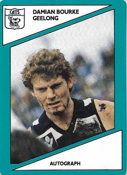 1988 Scanlens VFL #57 Damien Bourke Front